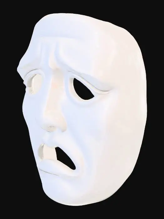 3D model for Tragic Expression