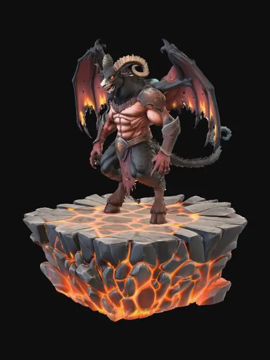 3D model for Infernal Ascendancy