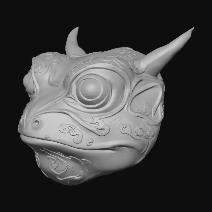 3D model for Mystic Toad Mask