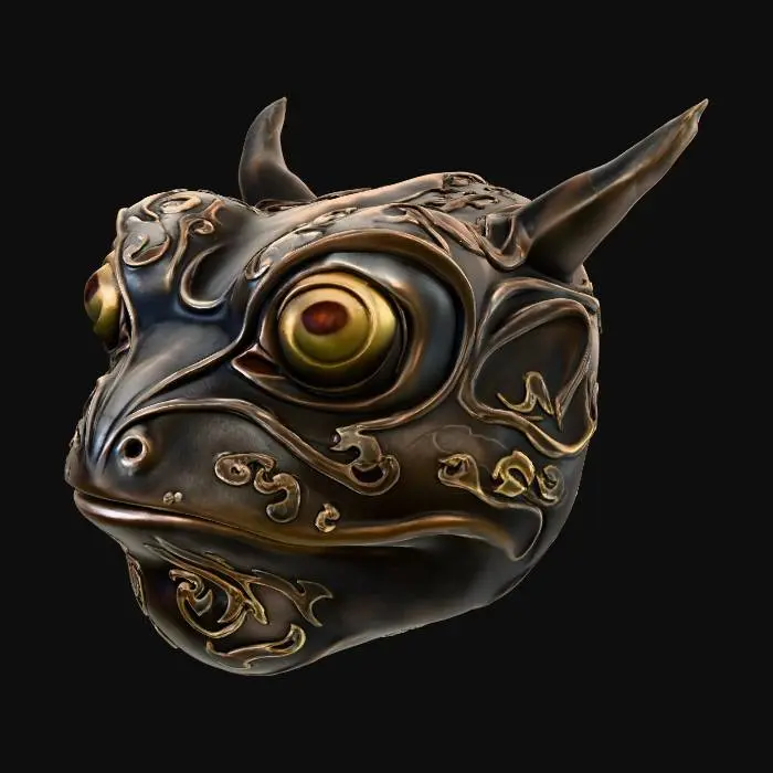 3D model for Mystic Toad Mask