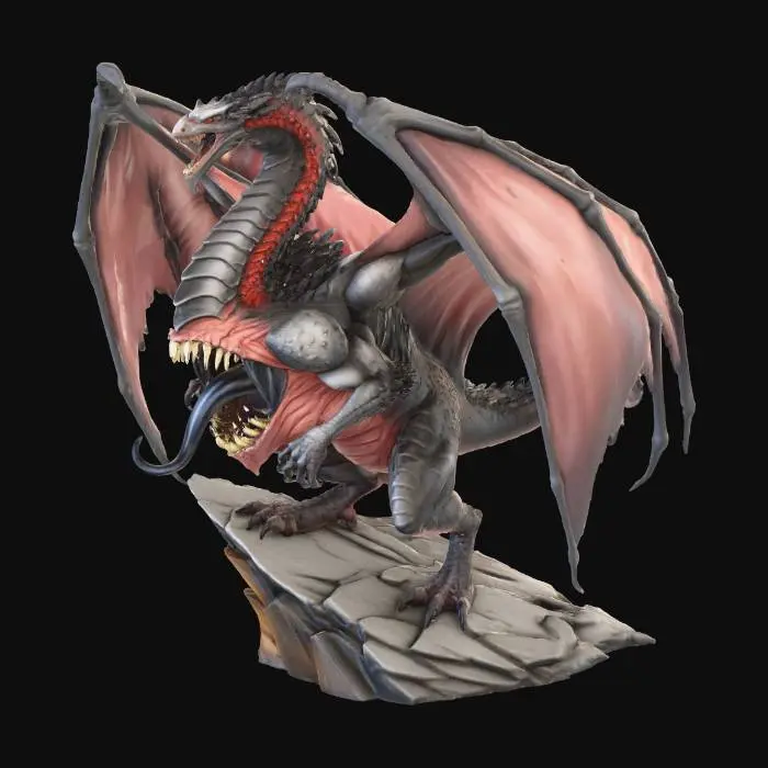 3D model for Fury of the Storm Dragon