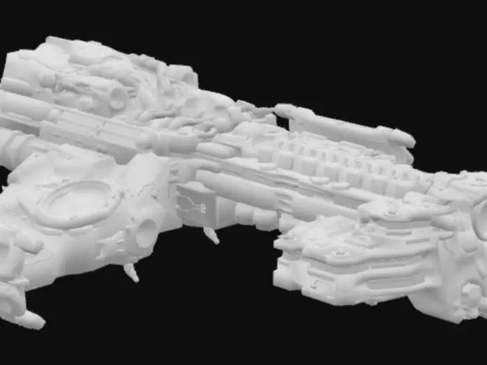 3D model for hyperion_-_starcraft_2