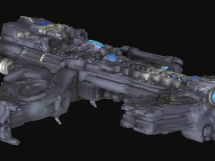 3D model for hyperion_-_starcraft_2
