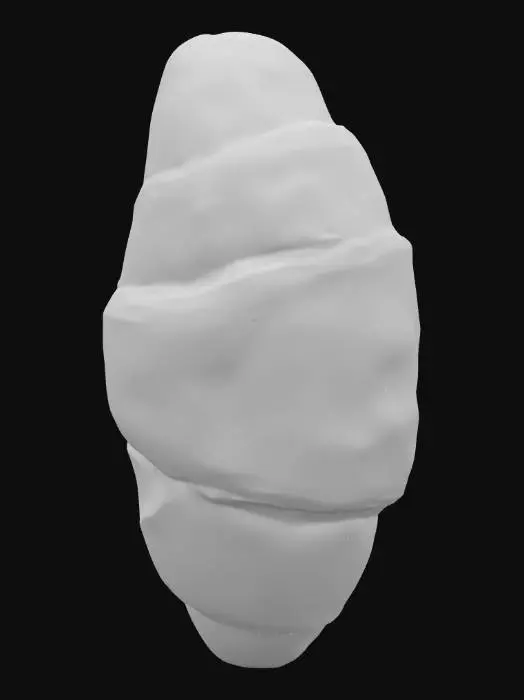 3D model for Croissant