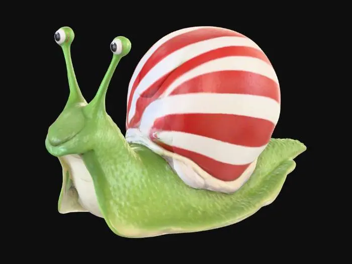 3D model for Peppermint Snail