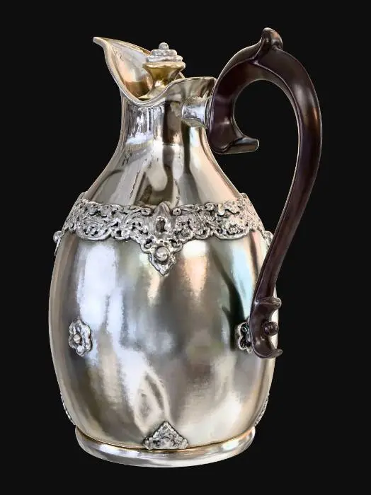 3D model for Silver Pitcher Elegance