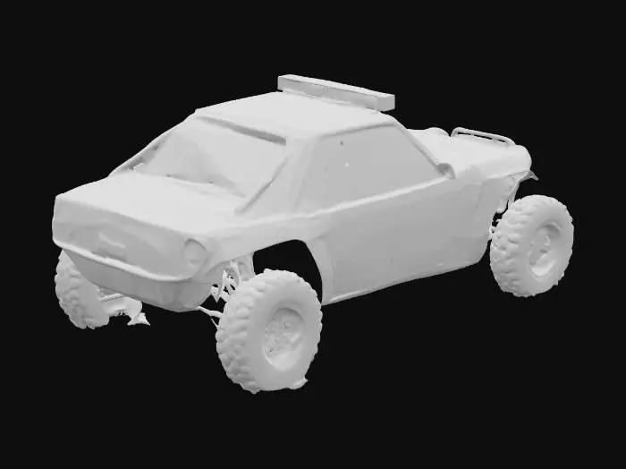 3D model for Desert Racer