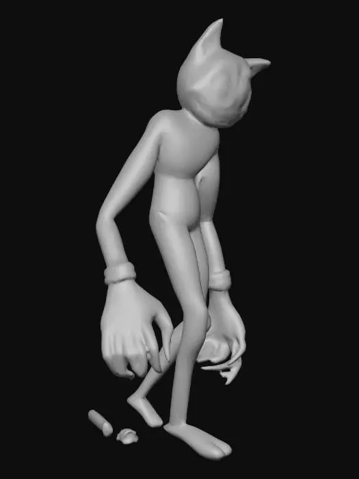 3D model for Cartoon Cat