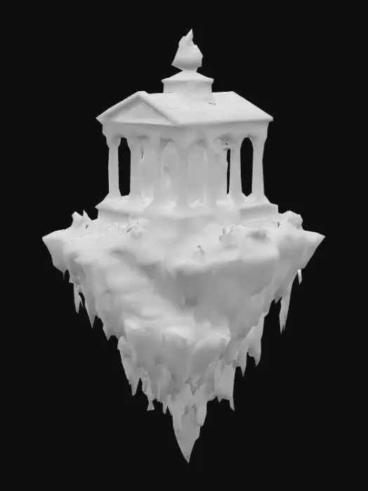 3D model for Temple Above the Clouds