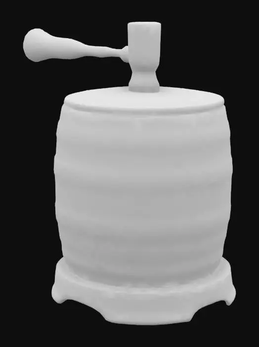 3D model for butter churn