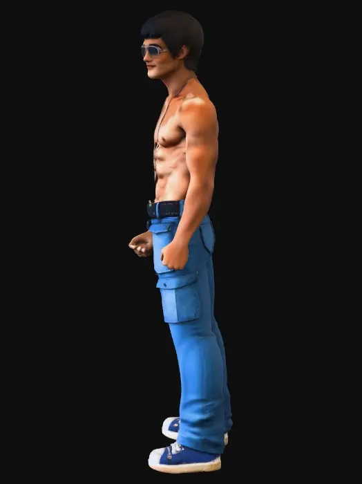 3D model for Bruce Lee Legend