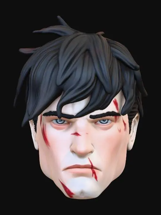 3D model for Warrior's Resolve