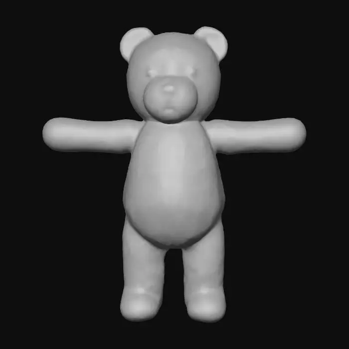 3D model for Cuddly Bear