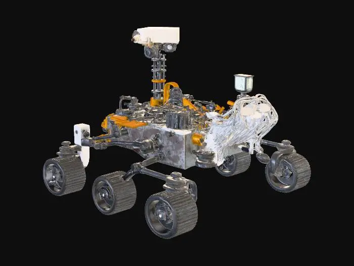 3D model for Mars Rover Model