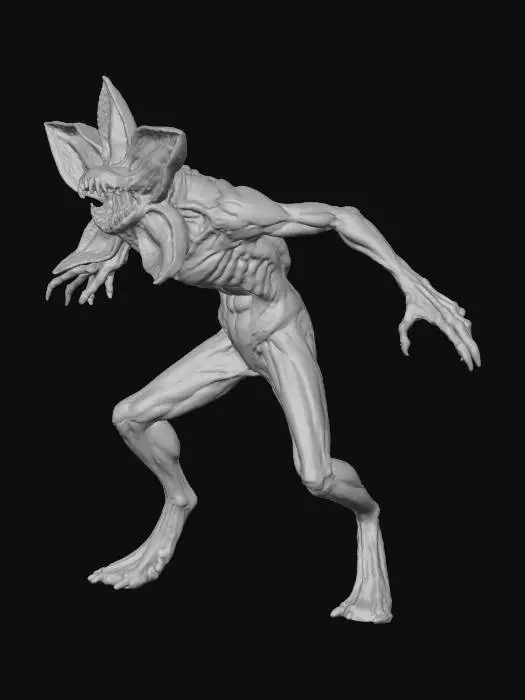 3D model for Demogorgon Creature