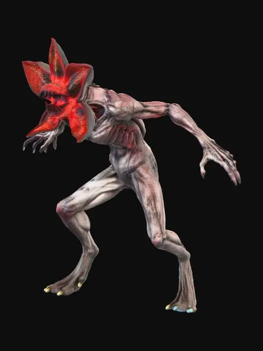 3D model for Demogorgon Creature