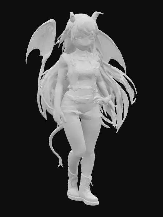 3D model for Fiery Rebel