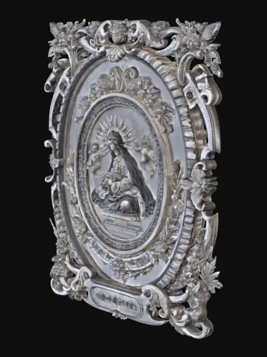3D model for Our Lady of Africa Emblem