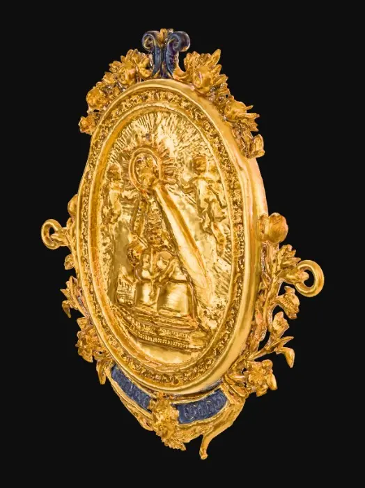 3D model for Madonna and Child Medal