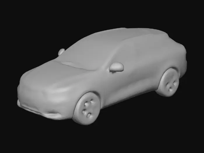 3D model for Silver SUV Adventure