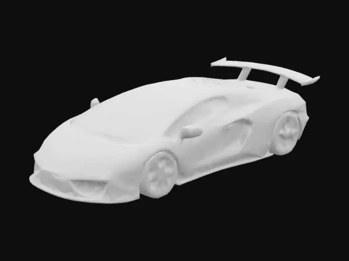 3D model for A lamborghini aventador with a stunning spoiler beautifull whells 