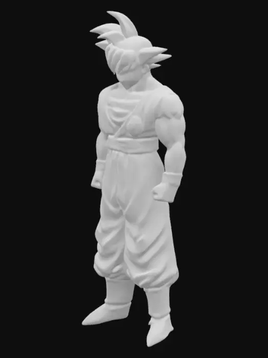 3D model for Goku in Orange Gi
