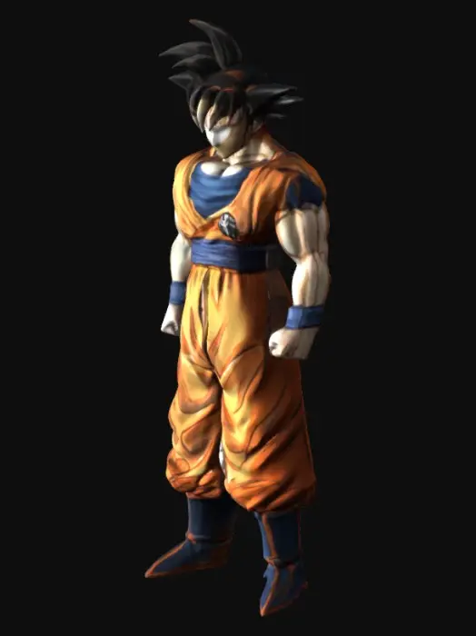 3D model for Goku in Orange Gi