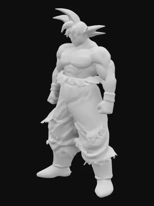 3D model for Ultra Instinct Warrior