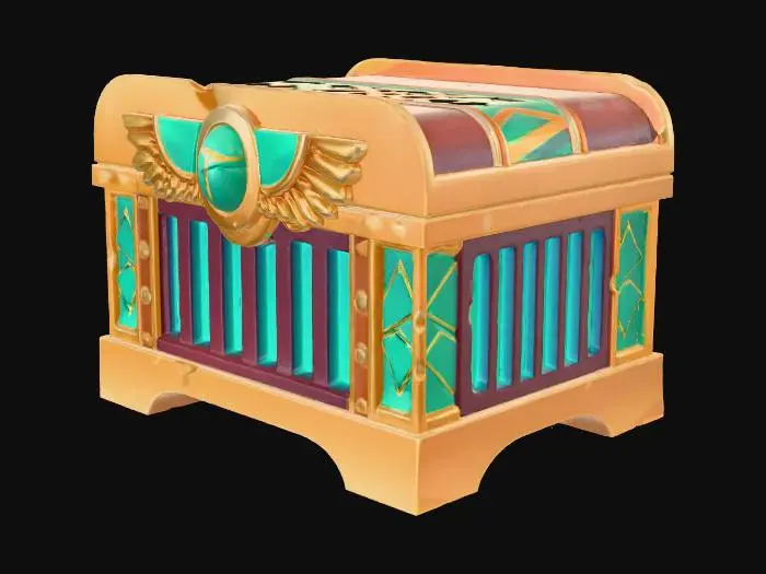 3D model for Treasure Chest of Anubis