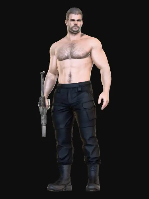 3D model for Chris Redfield Village