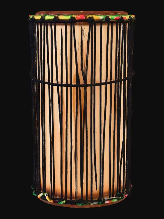 3D model for Talking Drum