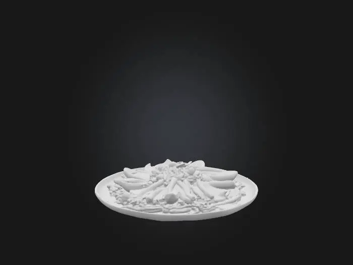 3D model for Niçoise Salad