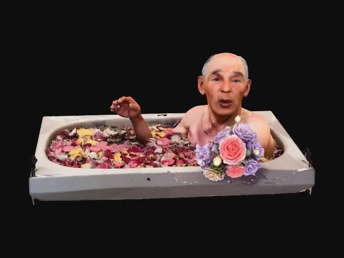 3D model for Serenity in Blooms