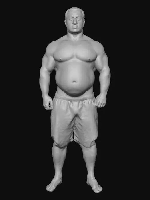 3D model for Gym Warrior