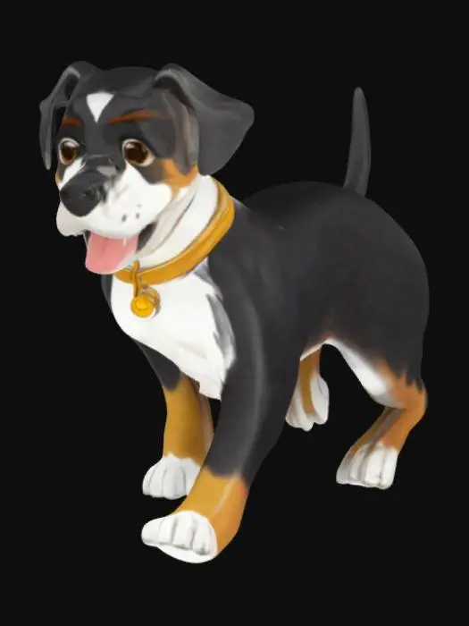 3D model for Happy Pup