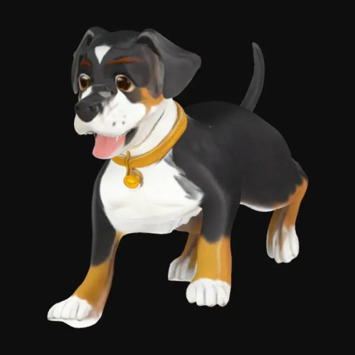 3D model for Happy Pup