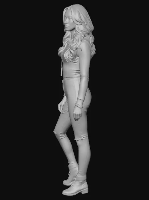 3D model for Burgundy Portrait