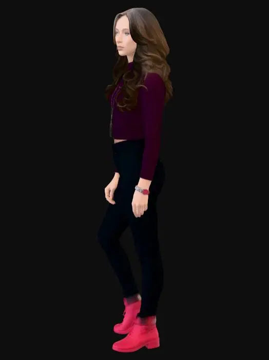 3D model for Burgundy Portrait