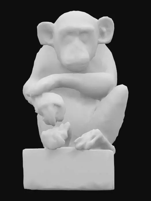 3D model for Contemplative Simian Imprint