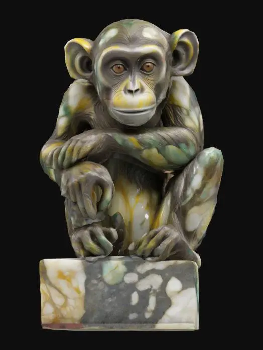 3D model for Contemplative Simian Imprint