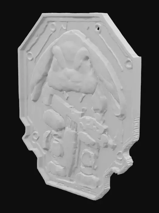 3D model for Rabbit Commando Patch, #emblem#