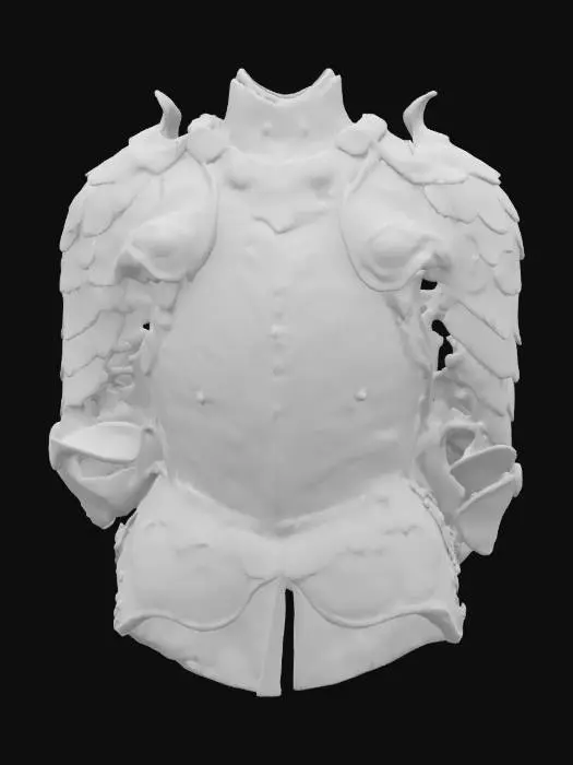 3D model for Breast Scale Armour