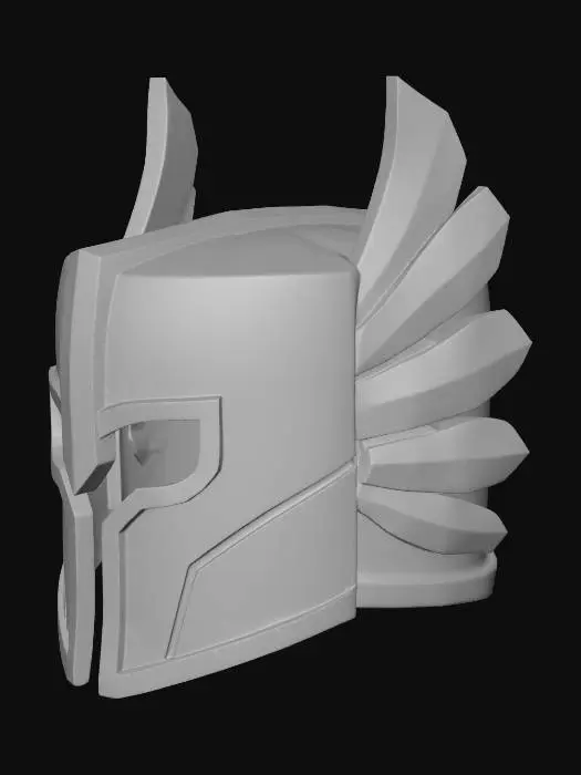 3D model for Winged Helmet Icon