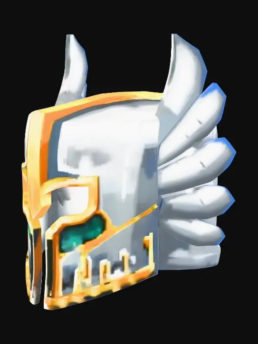 3D model for Winged Helmet Icon