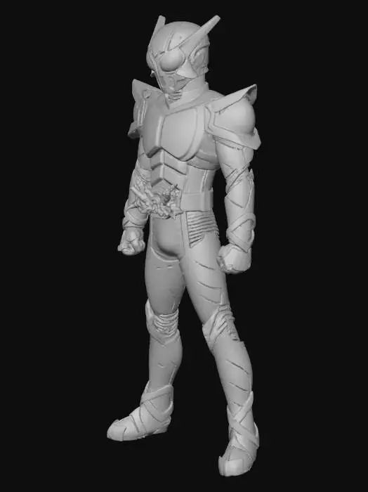 3D model for Kamen Rider Design