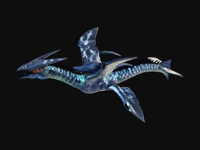 3D model for Sea Serpent