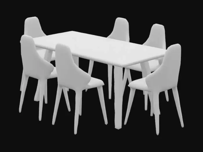 3D model for furniture

