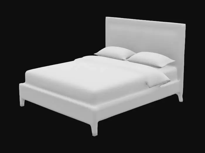 3D model for 
bed




