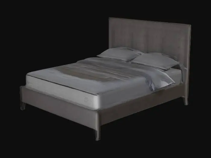 3D model for 
bed




