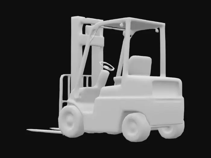 3D model for forklift


